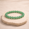 Green Aventurine Crystal Bracelet for Luck & Opportunity