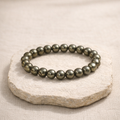 Pyrite Crystal Bracelet for Wealth & Protection