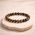 Tiger Eye Crystal Bracelet for Confidence & Protection
