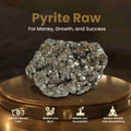Raw Pyrite Stone for Wealth, Protection & Abundance